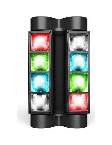 BETOPPER Luz de Escenario LED Spider RGBW 8x3W DMX-512