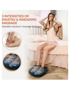 Masajeador de Pies CILI CL-5225 Shiatsu Calentado 3 Modos 2