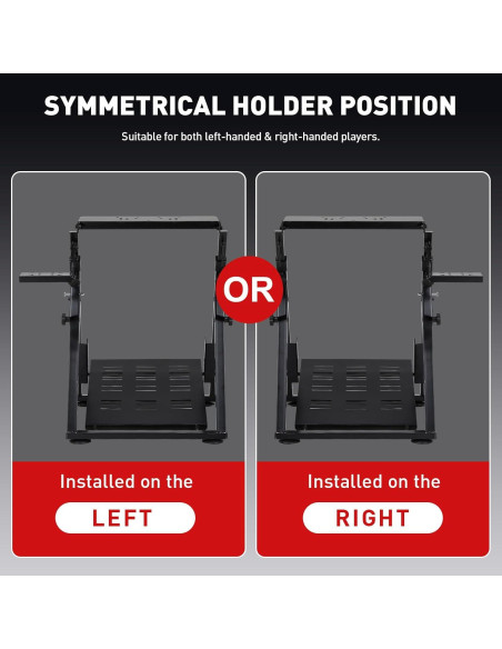 Soporte de Volante GTPLAYER PRO Ajustable para Sim Racing