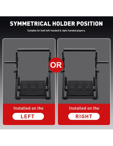 Soporte de Volante GTPLAYER PRO Ajustable para Sim Racing