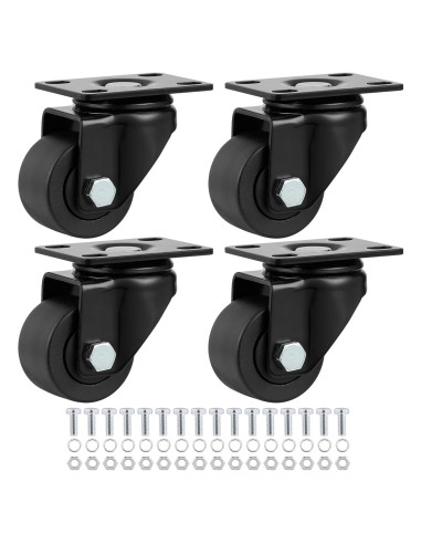 Ruedas Giratorias Finnhomy 5 cm Set 4 Alta Resistencia