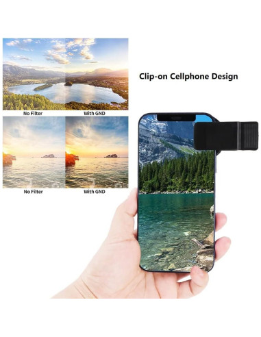 Filtro ND 2-400 para Cámara Novo Tee 37mm Clip-on