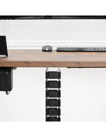 Organizador de Cables VIVO DESK-AC01C Negro 121,9 cm Organizador de Cables VIVO DESK-AC01C Negro 121,9 cm