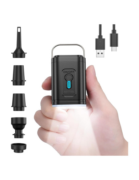 Bomba de aire portátil LILTSDRAE recargable 30W 4 kPa