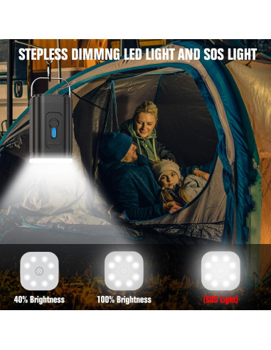 Bomba de aire portátil LILTSDRAE recargable 30W 4 kPa