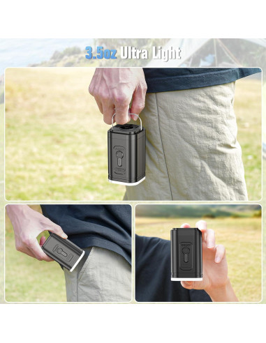 Bomba de aire portátil LILTSDRAE recargable 30W 4 kPa