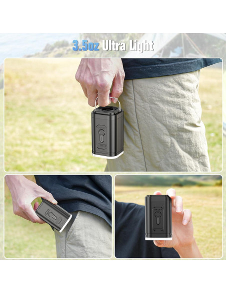 Bomba de aire portátil LILTSDRAE recargable 30W 4 kPa