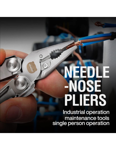 Multiherramienta MIAOKE 23 en 1 con Caja Regalo Plata