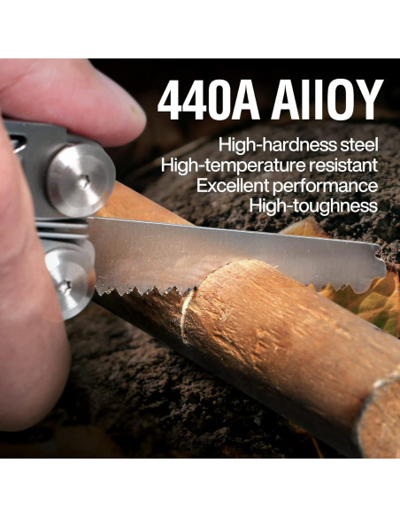 Multiherramienta MIAOKE 23 en 1 con Caja Regalo Plata