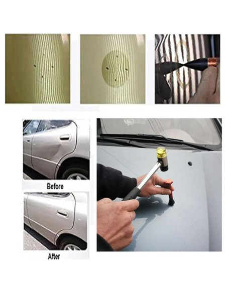 Kit de Reparación de Abolladuras HiYi GS con 9 Puntas