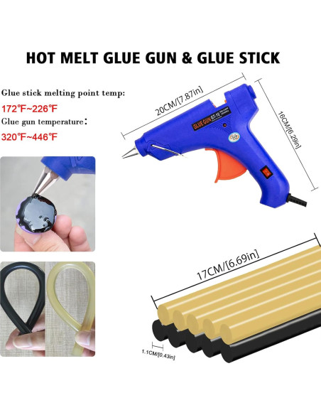 Kit de Reparación de Abolladuras BlueFire 58 Piezas