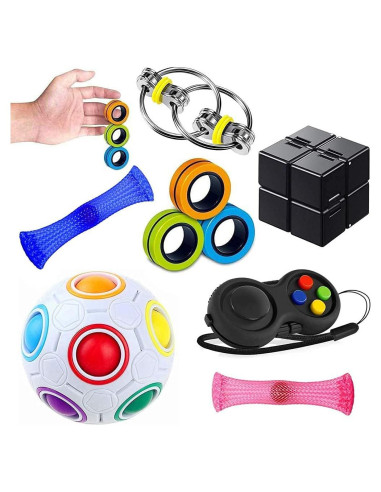 Juego de Juguetes Sensoriales Antiestrés 7 Pack JIANGRUI