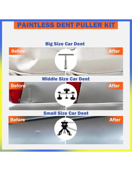 Extractor de Abolladuras Super PDR HN-104US Kit Completo