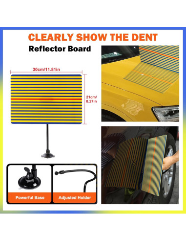 Extractor de Abolladuras Super PDR HN-104US Kit Completo