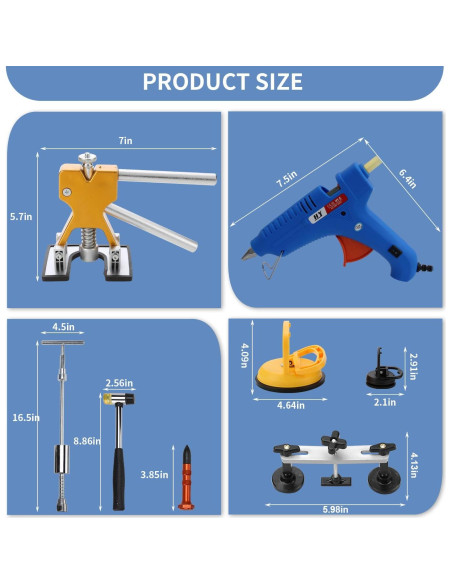 Kit de Extracción de Abolladuras NOENOUGH 97 Piezas