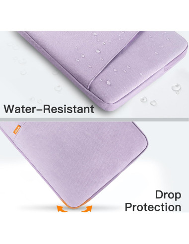 Funda para Laptop JETech 15" Impermeable Púrpura Claro
