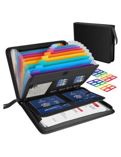 Organizador de Documentos Winsing a Prueba de Fuego 13 Bolsillos