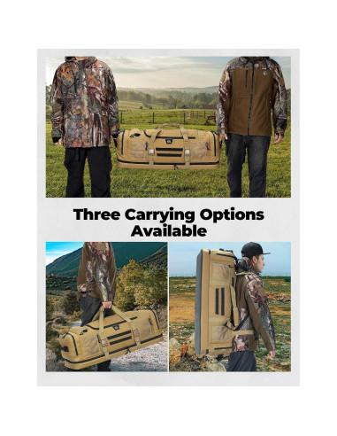 Bolsa de Caza KEMIMOTO 78L Marrón, Multiusos y Resistente