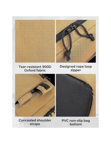 Bolsa de Caza KEMIMOTO 78L Marrón, Multiusos y Resistente