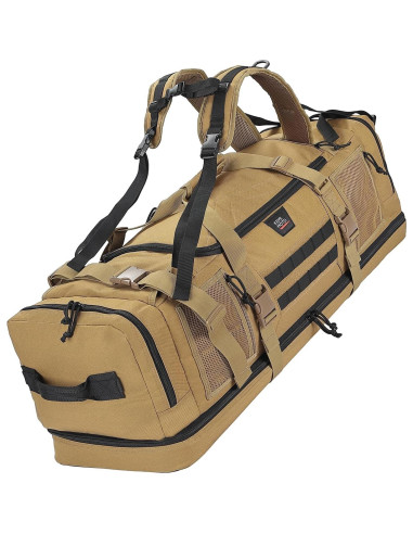 Bolsa de Caza KEMIMOTO 78L Marrón, Multiusos y Resistente