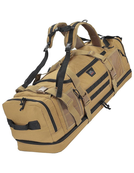 Bolsa de Caza KEMIMOTO 78L Marrón, Multiusos y Resistente