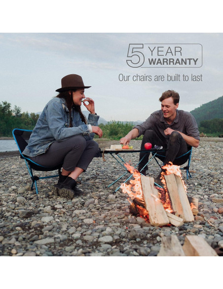 Silla Helinox Dos Ultraligera Plegable con Respaldo Alto