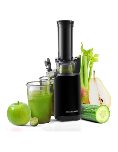 Exprimidor Masticador Elite Gourmet EJX600 0.47L Negro