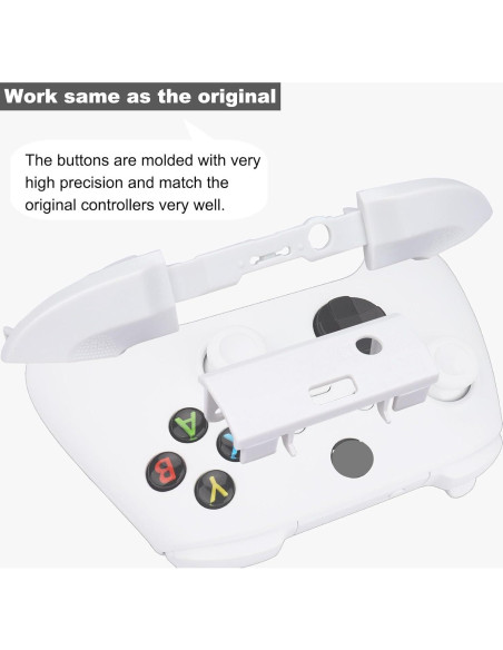 Kit Reparación Bumpers Xbox Series X/S Ikpek Blanco