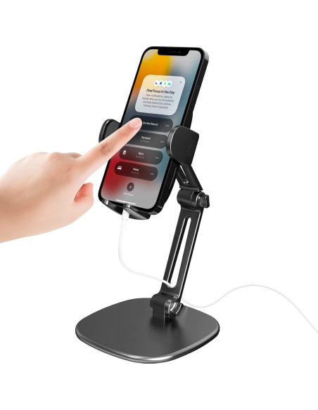 Soporte para Teléfono Wiiki-Tech H9-T7 Ajustable 360