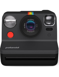 Cámara Instantánea Polaroid Now 2da Generación I-Type Negra + 16 Fotos 2