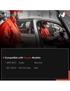 Sensor de Estacionamiento A-Premium 4-PC para Toyota 2