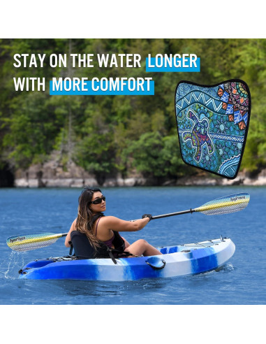 Cojín de Asiento Kayak Hornet Watersports - Antideslizante 38x31cm