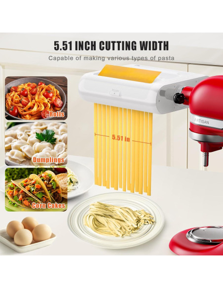 Accesorio 3 en 1 para Pasta KitchenAid CUNTENFAST - Acero Inoxidable