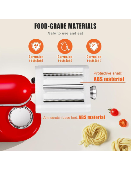 Accesorio 3 en 1 para Pasta KitchenAid CUNTENFAST - Acero Inoxidable