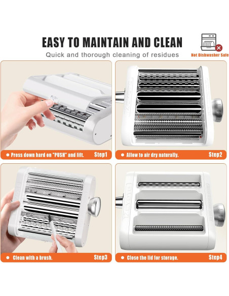 Accesorio 3 en 1 para Pasta KitchenAid CUNTENFAST - Acero Inoxidable