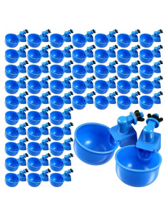 Comedero de Agua Automático Tanlade 50 Paquetes Azul