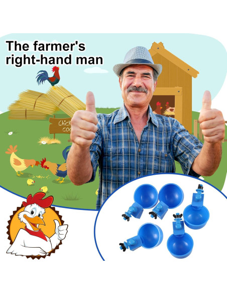 Comedero de Agua Automático Tanlade 50 Paquetes Azul Comedero de Agua Automático Tanlade 50 Paquetes Azul