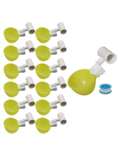 Bebedero Automático para Pollos MODUODUO 12 Tazas 8,49 cm