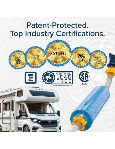 Filtro de Agua Camco Tastepure RV 40043 - Alto Flujo y Compacto