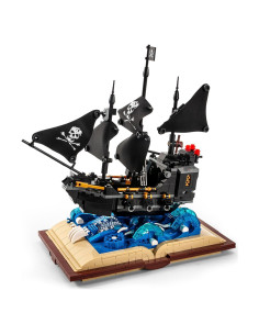 Conjunto de Bloques de Construcción GOTIMON Barco Pirata 919 Piezas