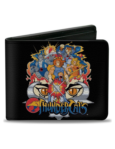 Billetera Bifold Buckle-Down ThunderCats Cuero Vegano