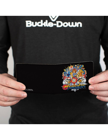Billetera Bifold Buckle-Down ThunderCats Cuero Vegano