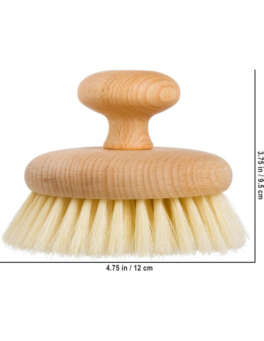 Cepillo de Masaje Redecker de Cerda Natural 9.84 cm