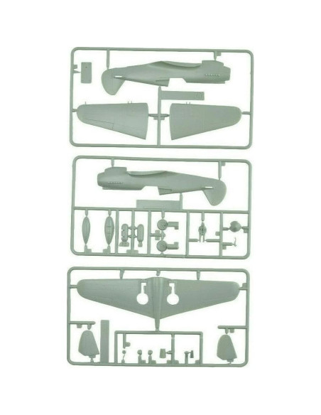 Kit de avión de plástico PH Premium Hobbies P-40B 1:72