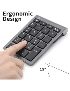 Teclado Numérico Inalámbrico LIANGSTAR RF22 22 Teclas 2