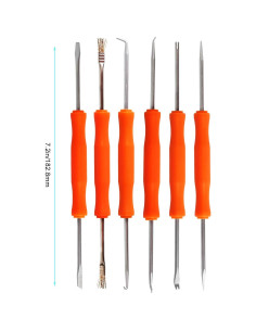 Kaisiking Kit 6 Herramientas Soldadura Doble Cara y Pinzas 2