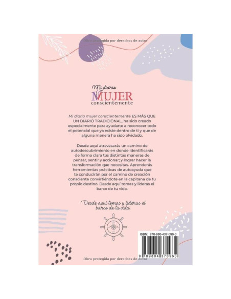 Mi Diario Mujer Conscientemente (Spanish Edition)