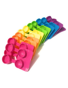 Estuches para Lentes de Contacto Amcon - Paquete de 12 Colores