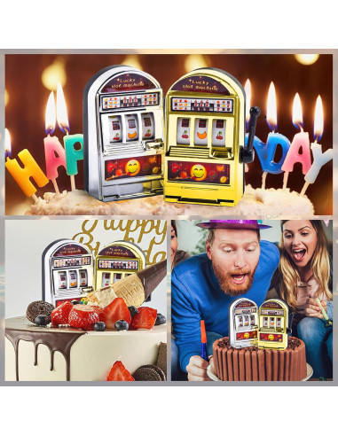 Mini Máquina Traga Monedas BigOtters 2 Piezas Decorativa