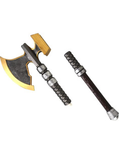 Hacha de Batalla de Espuma PU CoserWorld 71cm LARP Halloween 2